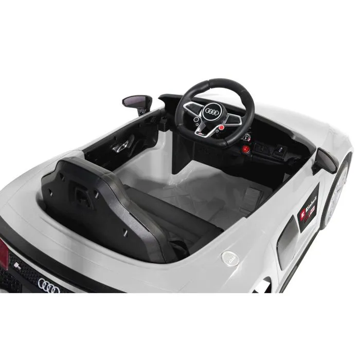Voiture électrique pour enfants - JAMARA - Audi R8 Spyder 18V - Blanc - Multifonctionnelle - Chargeur inclus-3