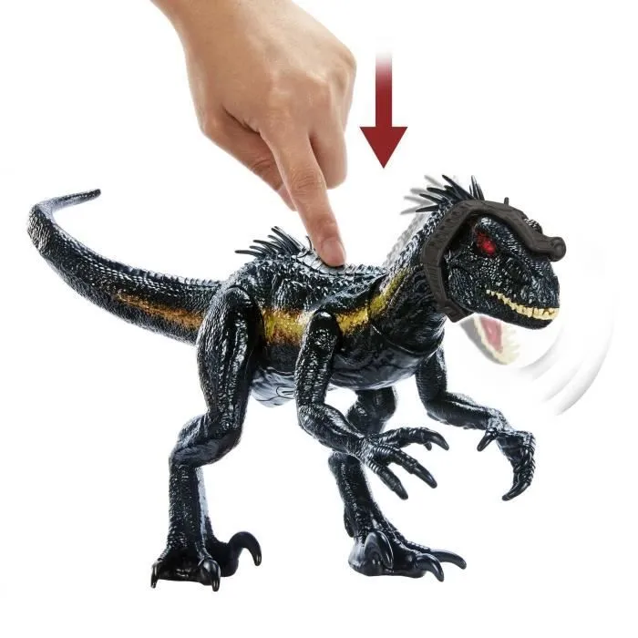 Figurine Indoraptor Attaque Supreme - Jurassic World - Effets sonores et lumineux - 4 Ans Et +-4