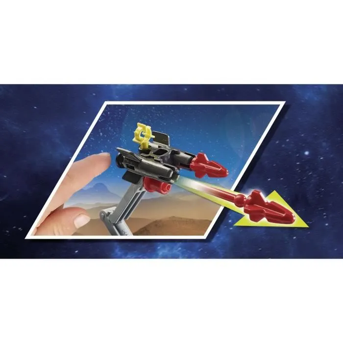 PLAYMOBIL - 70888 - Space - Unité mobile spatiale avec astronautes et navette-8