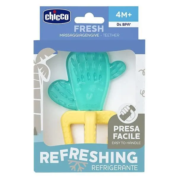 Chicco Anneau de Dentition +4m Fresh Relax Cactus-1