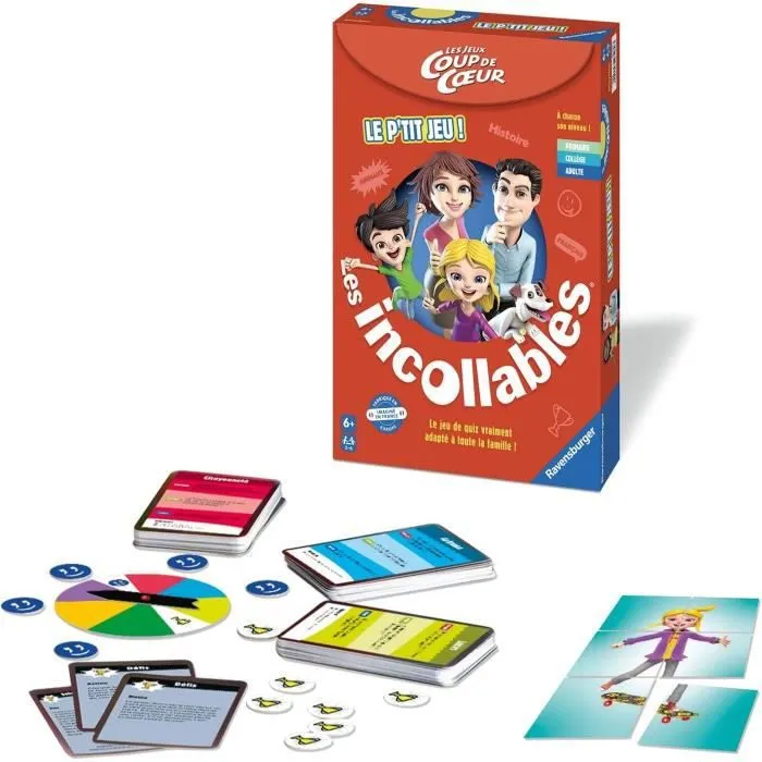 Jeu de quiz et défis Le p'tit jeu des Incollables - Ravensburger-1