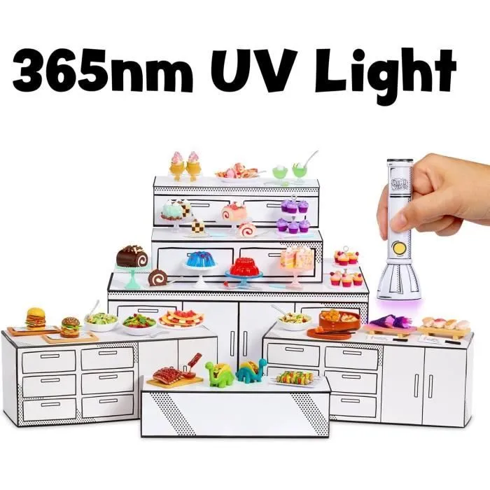 MGA Miniverse - Lampe à U.V. -Sèche tes créations en résine -1 secondes - 8 ans et plus - Aléatoire-4
