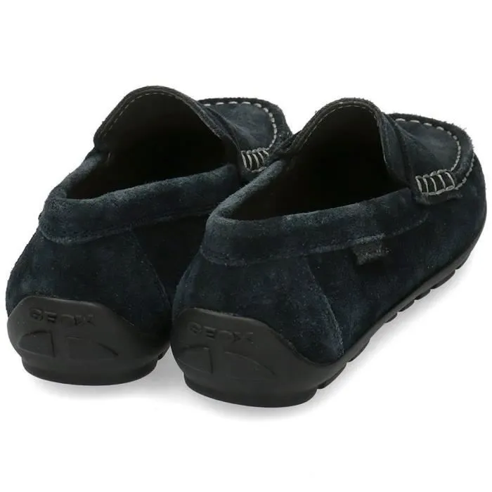 Mocassins Enfant - Geox - Junior New Fast 33 - Noir - Semelle respirante - Mixte-3