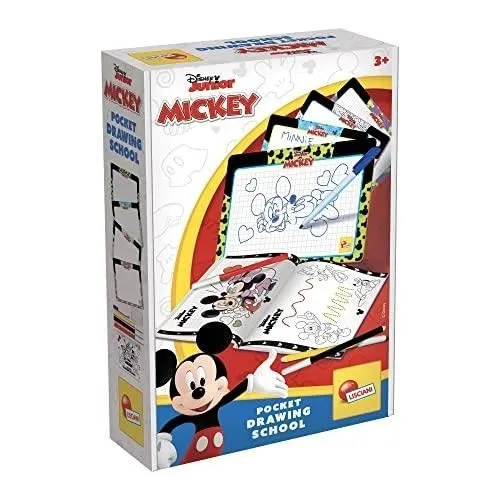 Jeu de dessin de poche - LISCIANI GIOCHI - Mickey et ses amis - Pour enfant - Mixte - 1 jeu de dessin-0