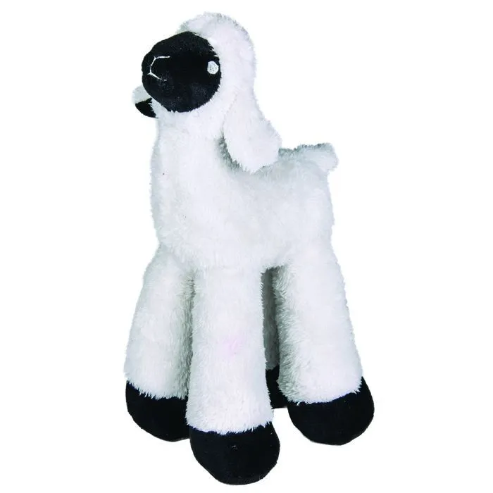 Peluche Mouton à Longues Pattes Sergio 30cm - Blanc - Marque Sergio-0