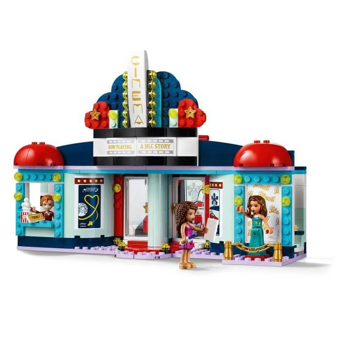 LEGO® Friends 41448 Le Cinéma de Heartlake City avec Support Téléphone, Jeu Créatif pour Fille et Garçon de 7 ans et plus-1