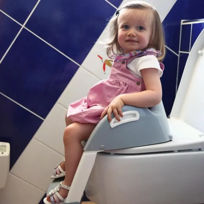 THERMOBABY Reducteur WC KIDDYLOO© Gris Charme-7
