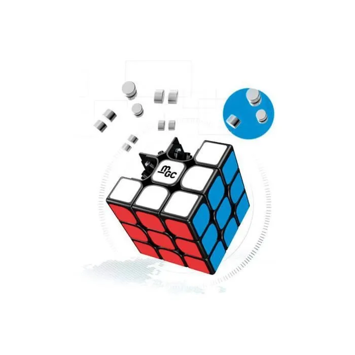 Speed ​​Cube Professionnel Version Magnétique 3 x 3-3