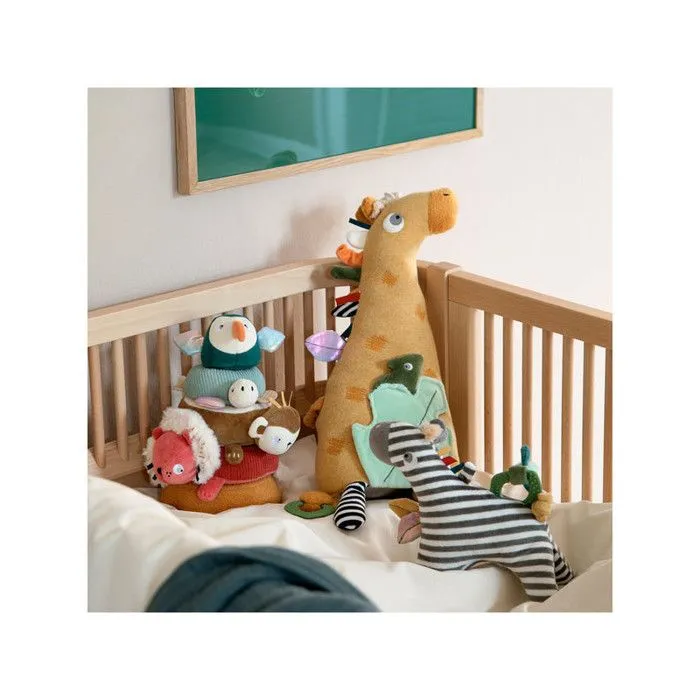 Jouet à empiler Animaux de la faune - Tissu doux - Bébé - Sebra-2