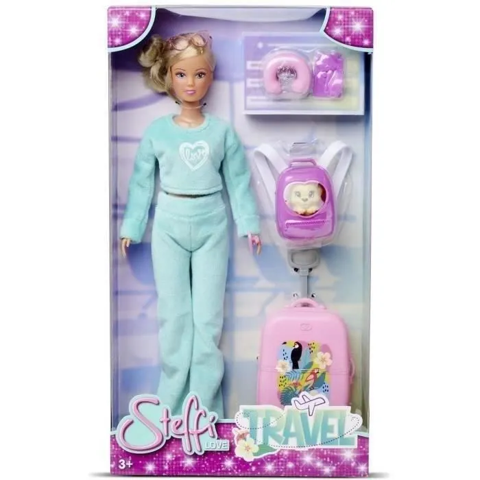 SIMBA - Steffi Love - Voyage -Poupée mannequin-0