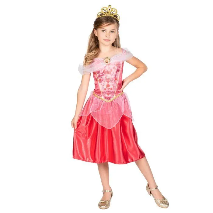 Déguisement Aurore La Belle au bois dormant classique fille-1