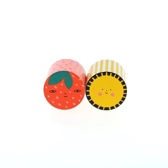 Cubes sonores en bois Vilac Suzy Ultman - Rose - Pour enfant dès 18 mois-5