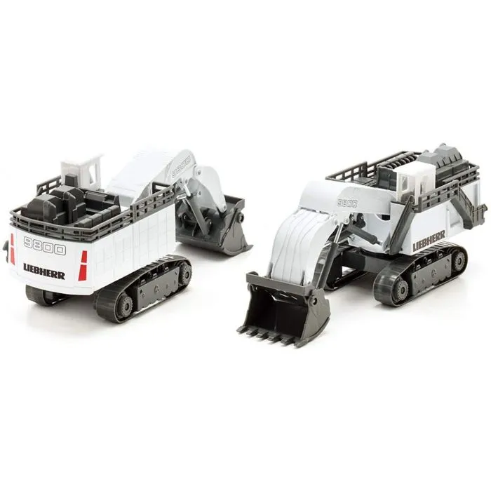 Pelle mécanique de mine Liebherr R9800 - SIKU - Nr. 1798 - Blanc - 964 g-0