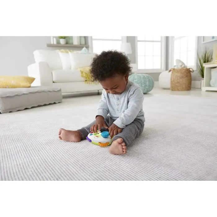 Fisher-Price-Manette de jeu et d’apprentissage Rires et Éveil HXB63-3