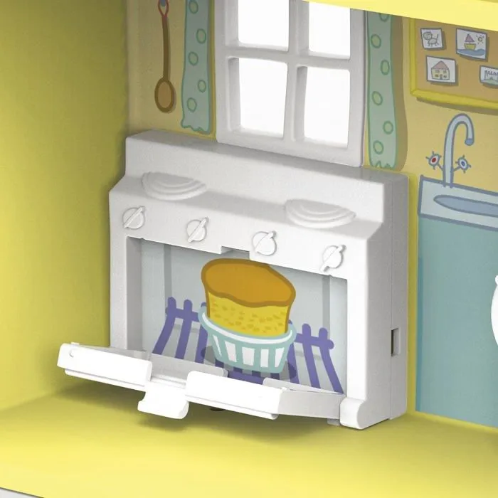 Peppa pig - F2167FF2 - Peppa's Adventures Maison de Peppa avec Figurine de et 6 Accessoires, Jouet prescolaire-1