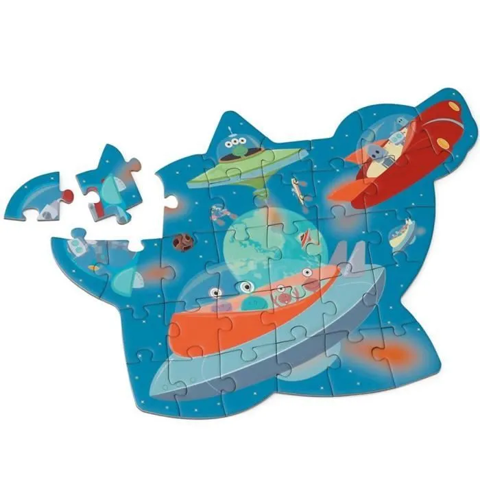 Puzzle SCRATCH Contour - Espace-0
