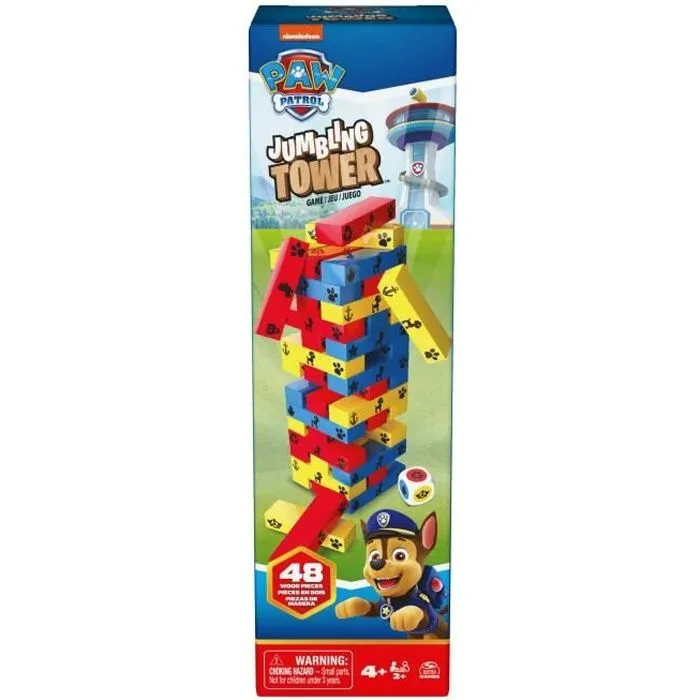 SPIN MASTER TOUR JENGA La Pat' Patrouille-0