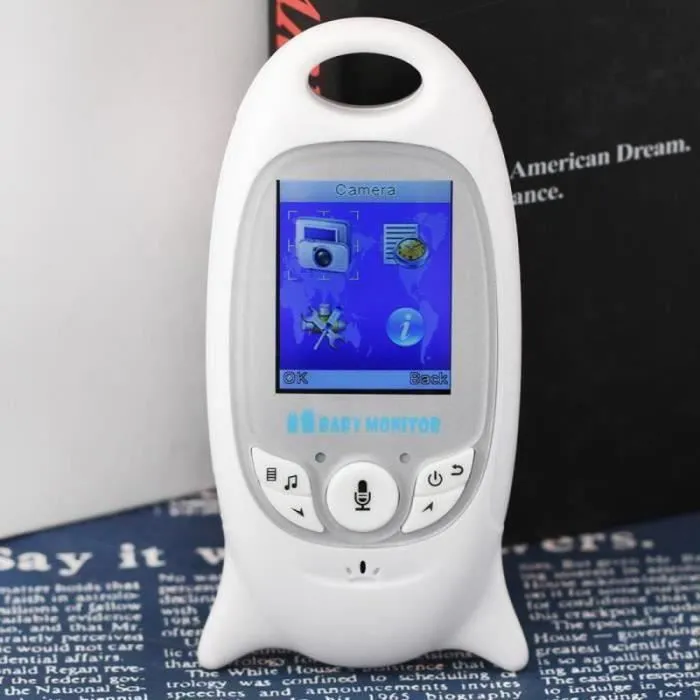 ZF27050-Babyphone Moniteur vidéo bébé VB601 2,4 GHz Ecoute bébé bidirectionnelle sans fil Vision nocturne-1