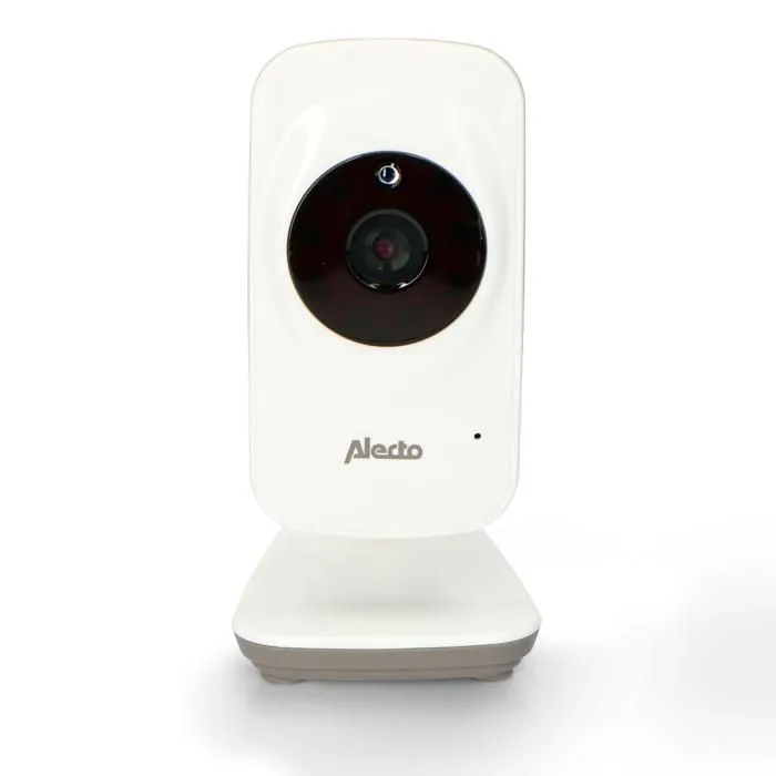 Alecto DVM-71 - Babyphone avec caméra et écran couleur 2.4", blanc/taupe-2