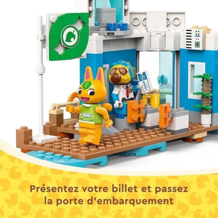 LEGO® Animal Crossing 77051 Voyage Aérien avec Dodo Airlines - Set avec un Avion de Ligne-3