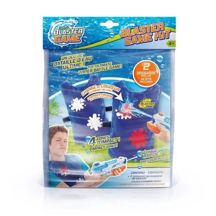 CANAL TOYS - Hydro Blaster Game - Kit 2 dossards pour Jeu de Pistolets à Eau-0