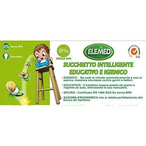 Elemed Sucette Intelligent - BP721-1FS/RO/CU-2