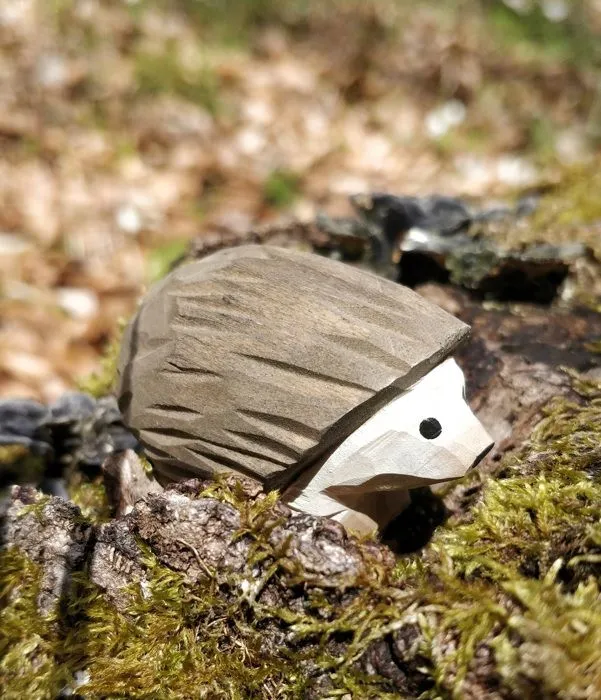 Wudimals - Figurine hérisson - K-PLAY-2