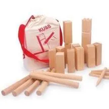 Jeu d'échec des Vikings «Kubb» Deluxe-0