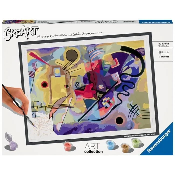 CreArt grand format 30x40 cm Kandinsky, Dès 12 ans, 23650, Ravensburger-0