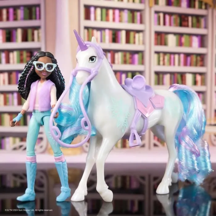 SPIN MASTER COFFRET LICORNE ET POUPEE GLACIER ET LAYLA Unicorn Academy-3