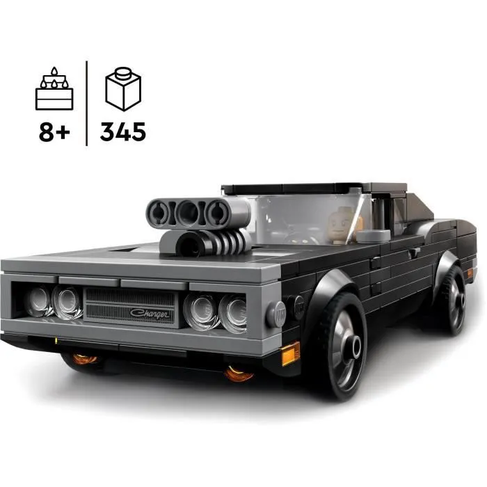 LEGO Speed Champions 76912 Fast & Furious 1970 Dodge Charger R/T, Jouet, Modélisme Voiture-1