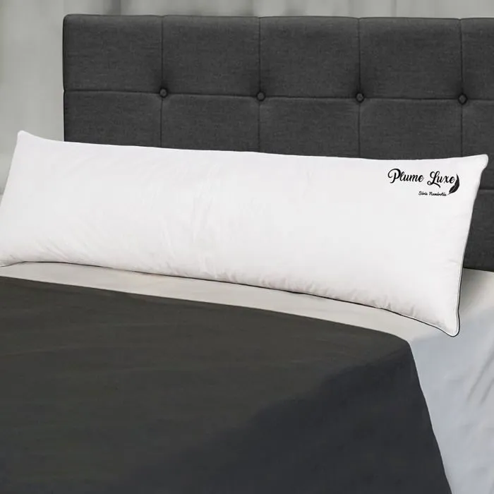 Traversin Soft Plumes 150x40 by Sampur | Plumes et Duvet de Canard - Confort & Soutien Ergonomique - Maintien Optimal de la Nuque-0