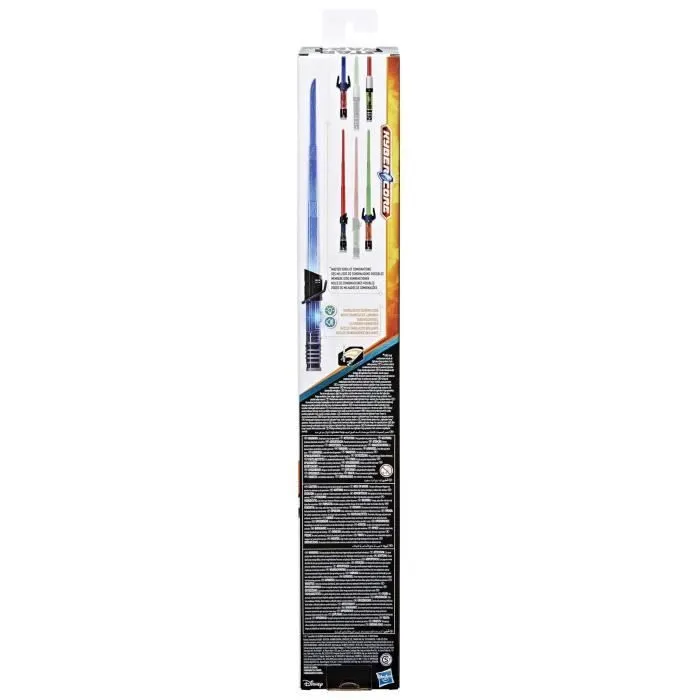 Sabre laser électronique Mandalorien Sabre noir, Star Wars Lightsaber Forge Kyber Core, jouets enfant, dès 4 ans-1