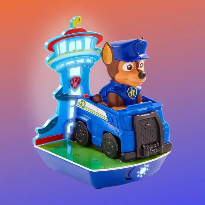 Veilleuse et réveil éducatif 3 en 1 GoGlow Dream Pat’ Patrouille avec lampe torche et indicateur de réveil Chase-1