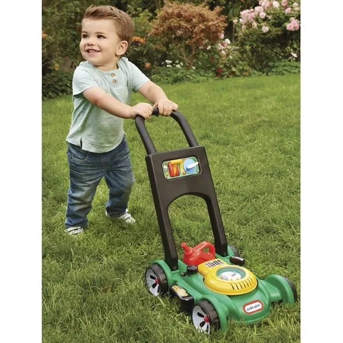 Little Tikes - Tondeuse à Gazon avec de nombreuses fonctions - Fonctionne sans piles -A partir de 6 mois-1
