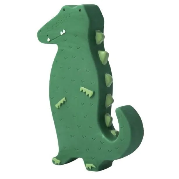 Trixie jouet à mordre et à baigner Mr. Crocodile 12 cm caoutchouc vert