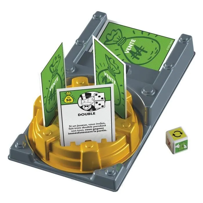 Monopoly Extension Tout est à vendre, rend le jeu Monopoly classique plus amusant et plus rapide, jeux de plateau, 2 à 6 joueurs, 40-2