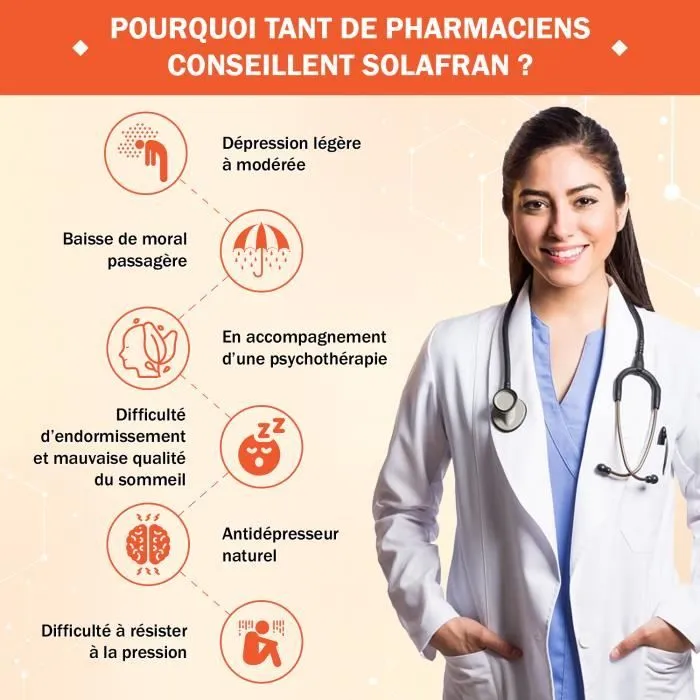SAFRAN Ultraconcentré – Complément alimentaire pour améliorer le Moral, le sommeil et diminuer le stress - Fabriqué en France-3