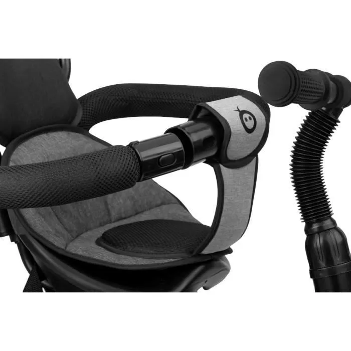 MoMi IRIS - 5en1 - Tricycle Evolutif Bebe - Draisienne Pour Enfants - jusqu'à 5 ans - Gris-2