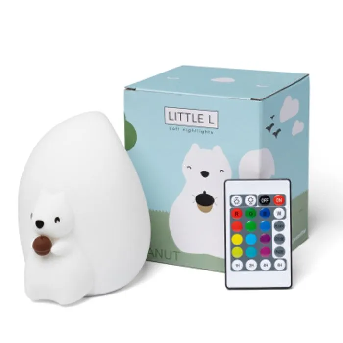 Veilleuse lumineuse avec télécommande Écureuil-2