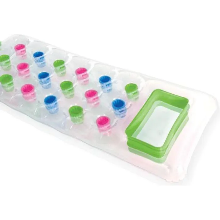 INTEX Matelas Transparent à Poches-0