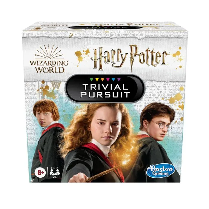 Jeu de société - HASBRO GAMING - Trivial Pursuit Harry Potter - 600 questions - Compact et portable-0