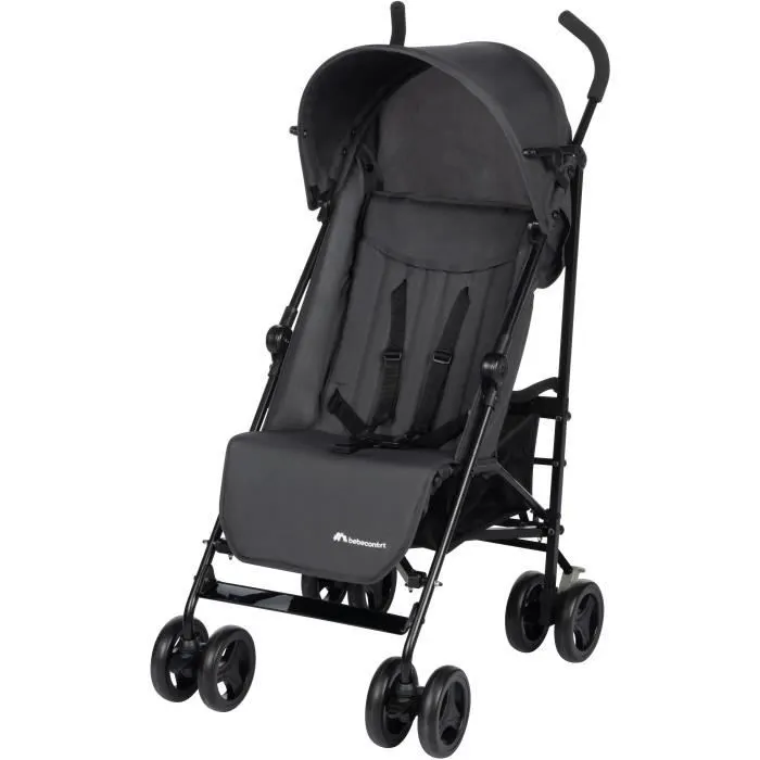 Bebeboutik BEBECONFORT RAINBOW Poussette Canne 2eme age legere pliage facile multipositions 6 mois a 4 ans jusqu a 22 kg Mineral Graphite