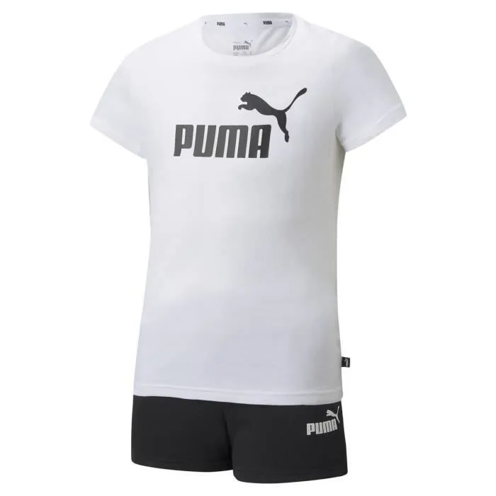 Puma Survêtement Fille - logotype,-0