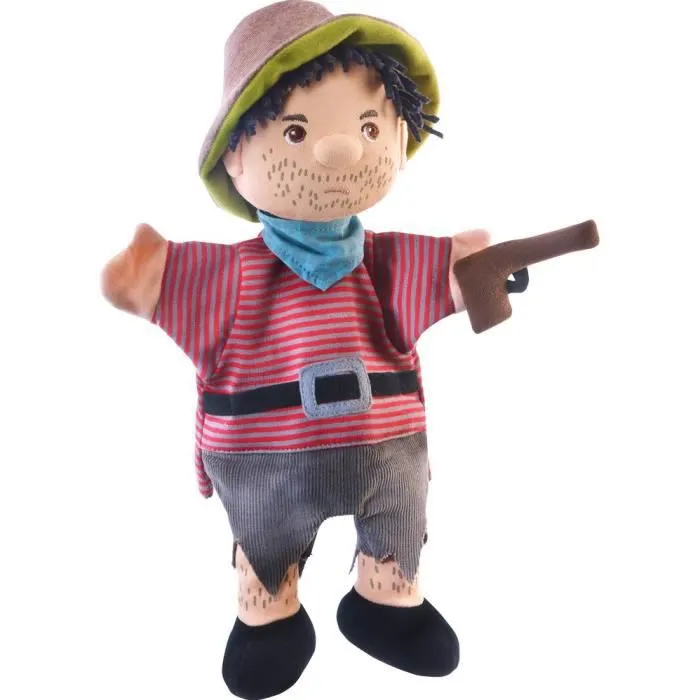 Marionnette à main - HABA - Rover - Mixte - Marron - A partir de 3 ans-1