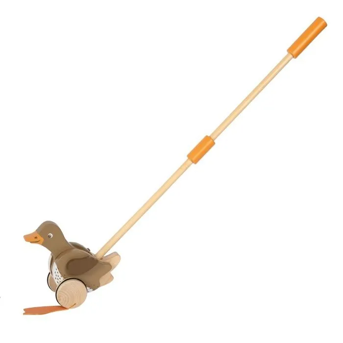 Canard à pousser - Small foot company - LEGLER - Bois FSC - Tête mobile - 18 mois et plus-5