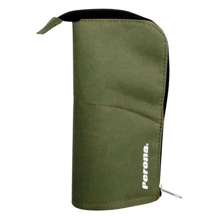 Trousse à crayons - PERONA - 56945 - Vert - Polyester - Zippée-0