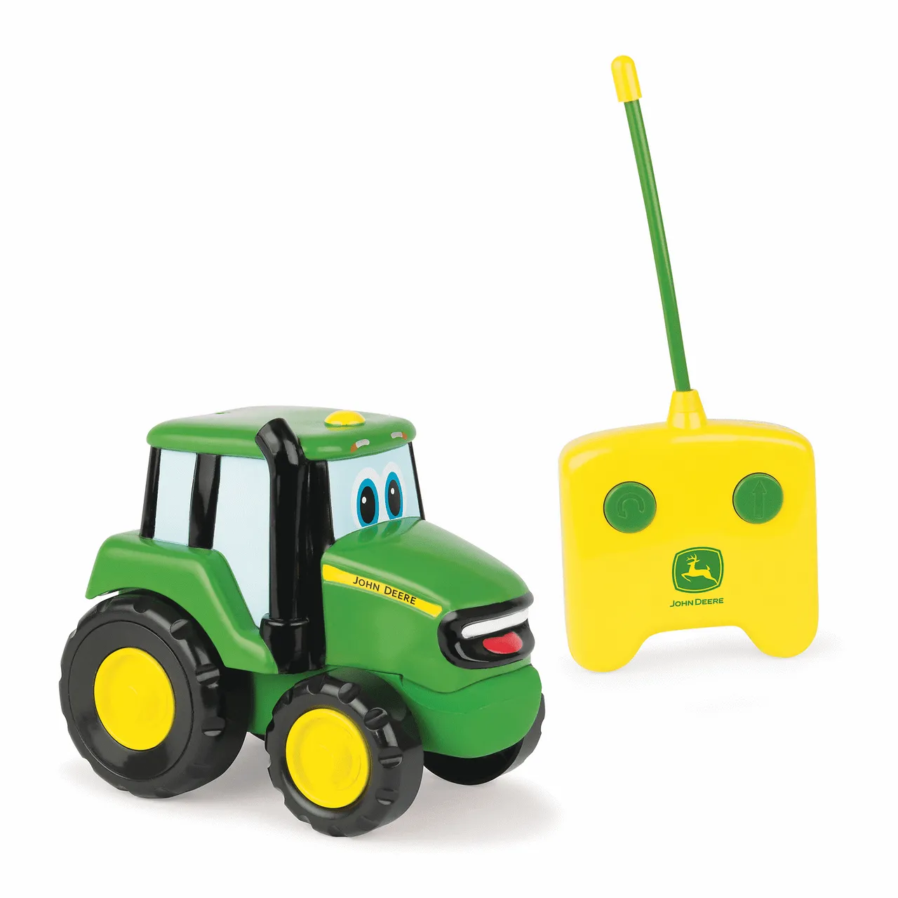 Tracteur Radiocommandé - TOMY - Johnny de Britains - Jaune - Pour Enfant de 18 Mois et Plus-0
