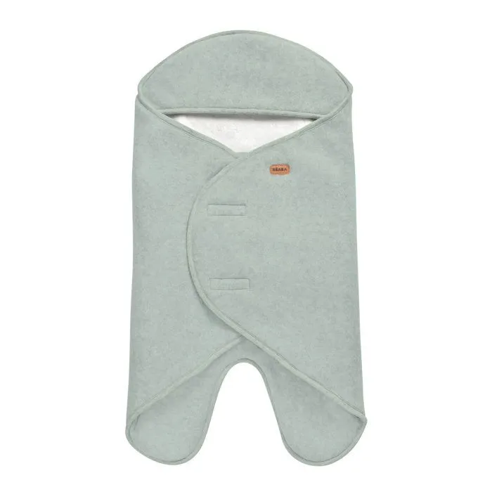Babynomade® double polaire Vert sauge-0