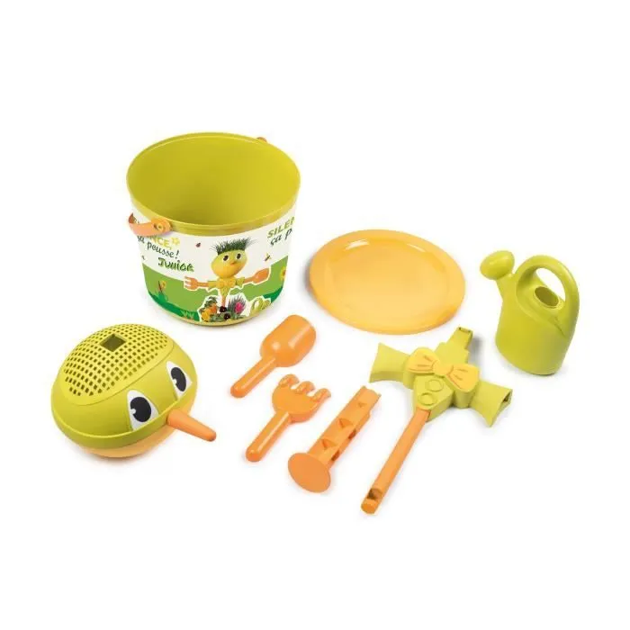 SMOBY - Silence ça Pousse Epouvantail à construire + accessoires - Fabrication française-3